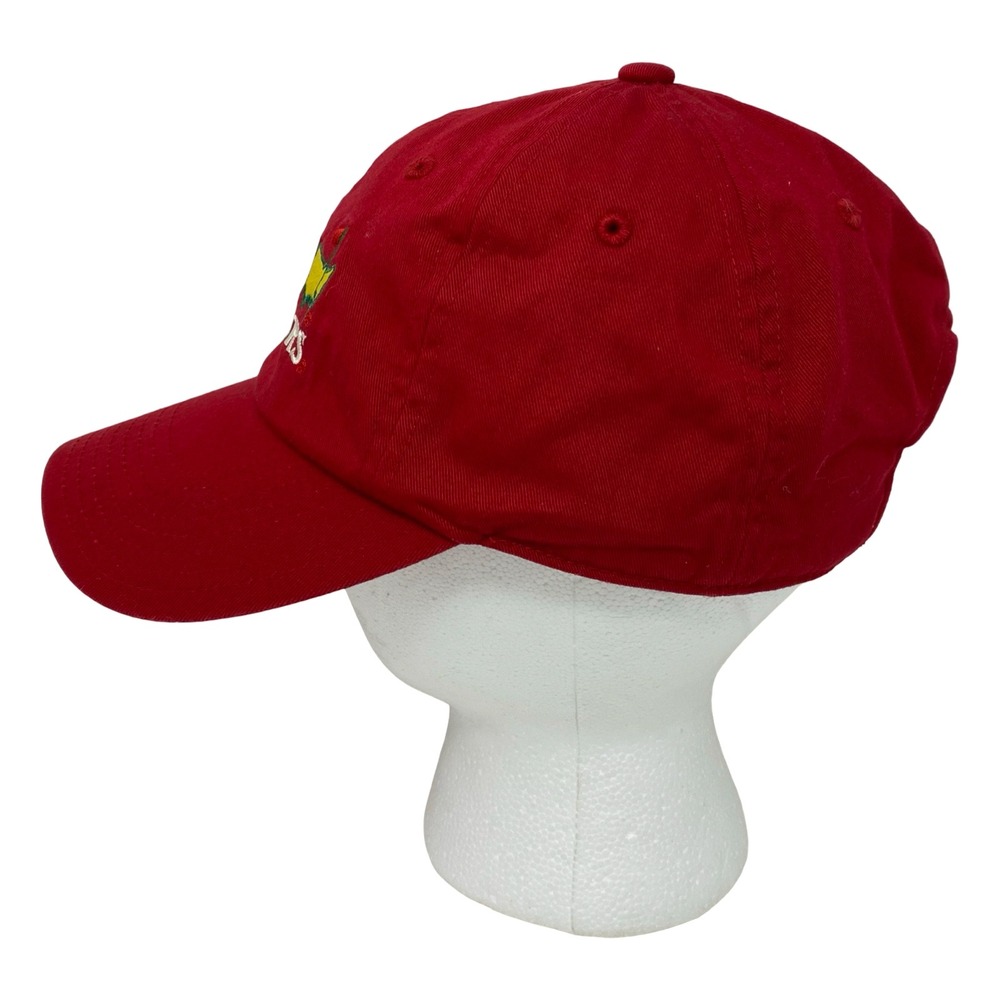 Masters 2010 Golf Tournament Hat Red Adjustable Strapback Augusta National Cap - Picture 3 of 10